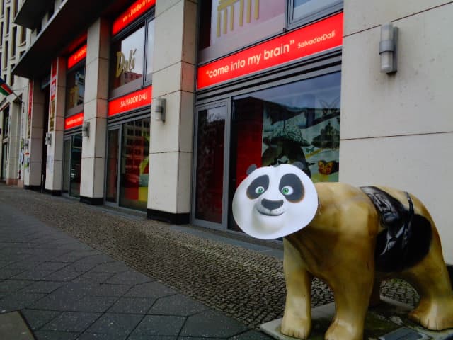 Guerilla Kampagne Nahaufnahme