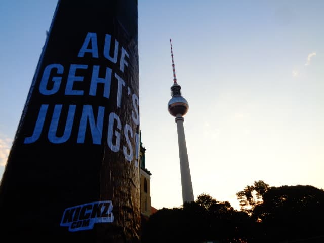 Plakatkampagne in Berlin